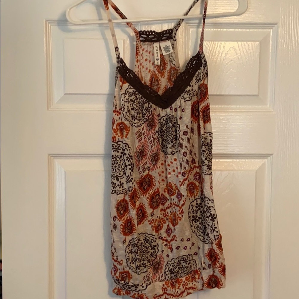 Razor back tank top from tillys